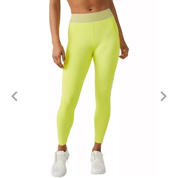 NWT Free People Movement Endurance Tight Leggings Papaya Green M - Picture 2 of 10